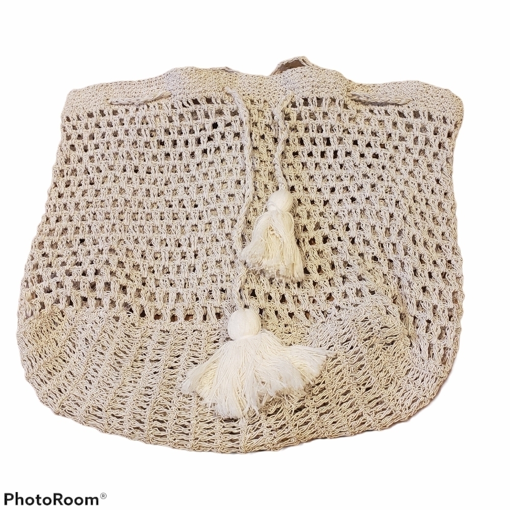 Crochet backpack
